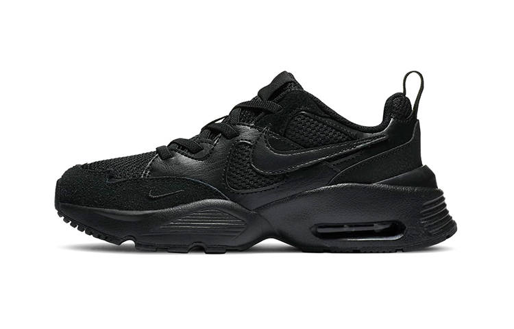 Nike Nike Air Max Fusion Cushioning Low top Kids Lifestyle Shoes Black Children Aged 3 7 Years Old
