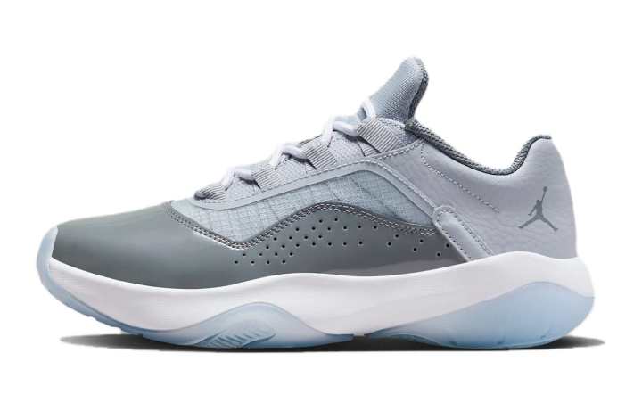 Jordan Jordan Air Jordan 11 CMFT Low top Basketball Shoes Gray Blue Unisex