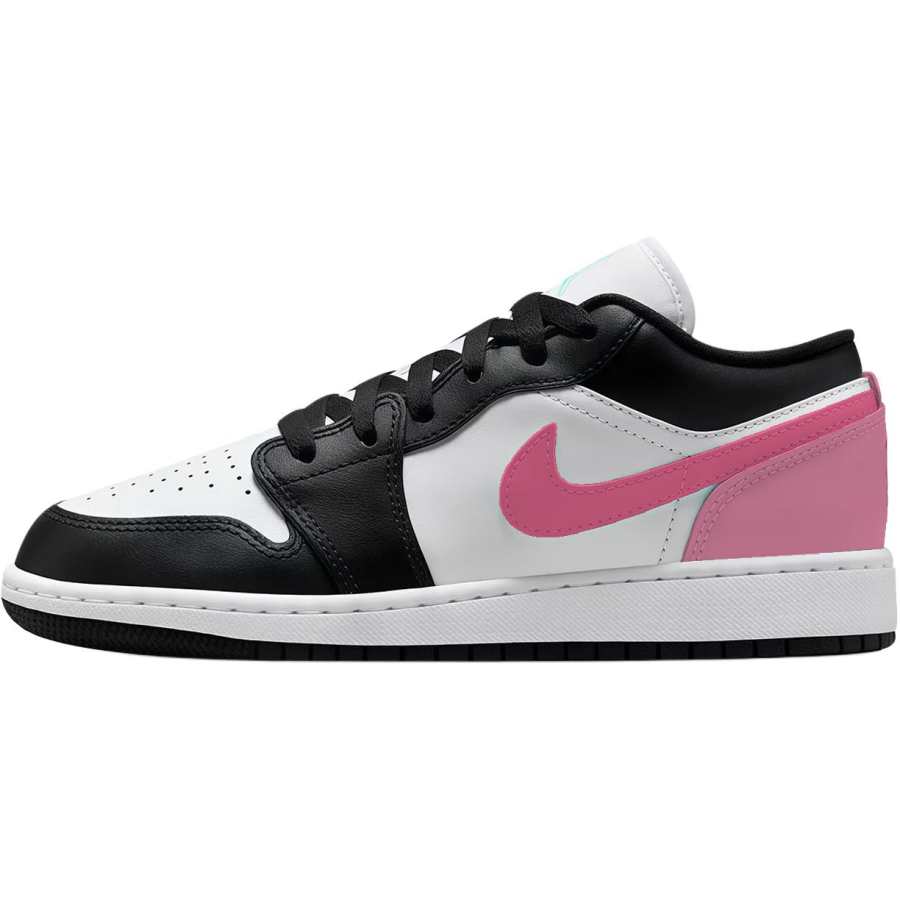 Jordan Jordan Air Jordan 1 Low Cushioning, Wear Resistant Low top Children's Basketball Shoes Peach Pink Teenagers