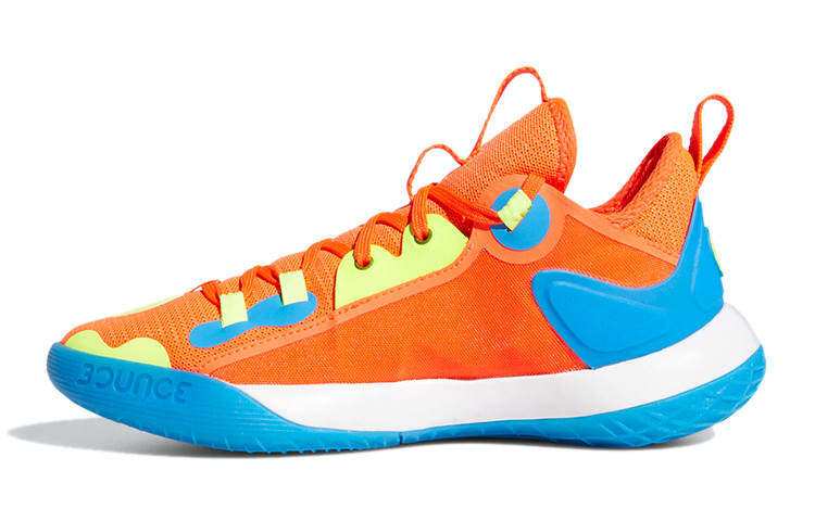 Adidas Adidas Harden Stepback 2 J Breathable Low top Children's Basketball Shoes Orange Teenagers