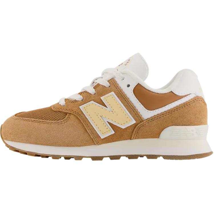 New Balance New Balance NB 574 Suede Low top Kids' Running Shoes Brown Children Aged 3 7 Years Old