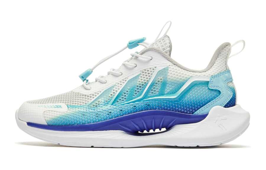 QIAODAN Versatile Low top Running Shoes Blue Teenagers