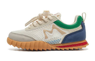 MQD Synthetic Leather, Textile Slip Resistant And Breathable Low top Kids Lifestyle Shoes Kids'