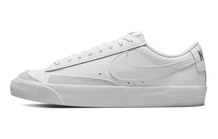 Nike Nike Blazer Leather Low top Skateboard Shoes White Unisex