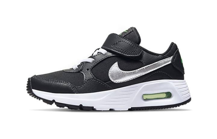 Nike Nike Air Max SC Low top Kids Lifestyle Shoes Black White Children Aged 3 7 Years Old