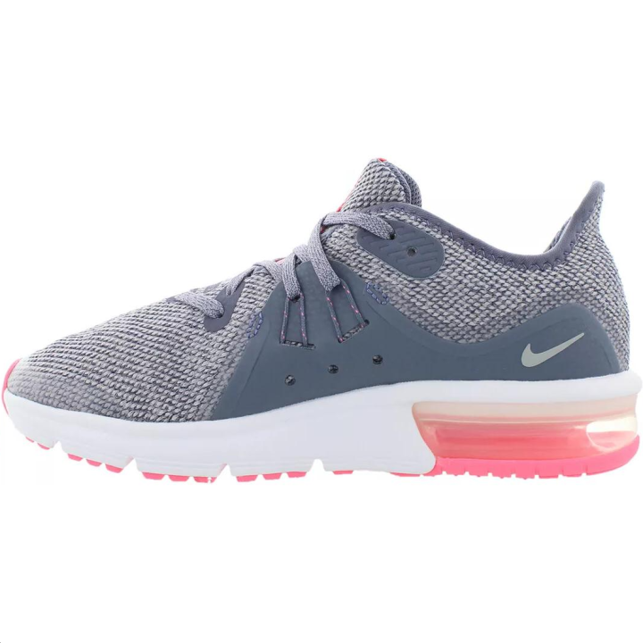 Nike Nike Air Max Sequent Low top Running Shoes Gray Unisex