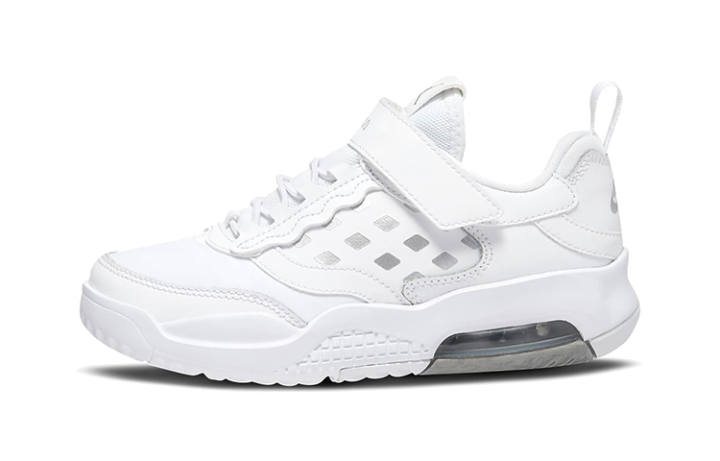 Jordan Jordan Max 200 Slip Resistant, Abrasion Resistant, Breathable Kids' Training Shoes Pure White