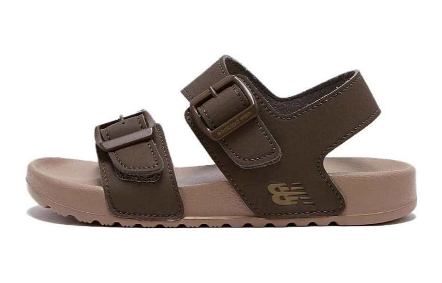New Balance New Balance Comfortable Slip Resistant Abrasion Resistant Children's Sandals Brown Kids'