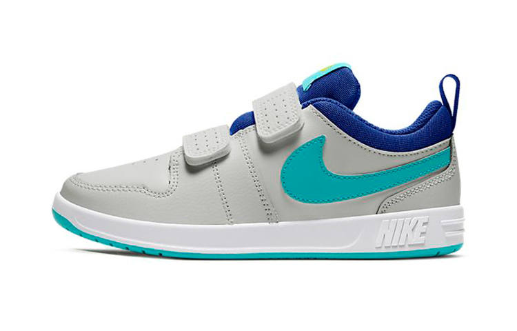 Nike Nike Pico 5 Low top Kids' Skateboarding Shoes Gray Blue Children Aged 3 7 Years Old