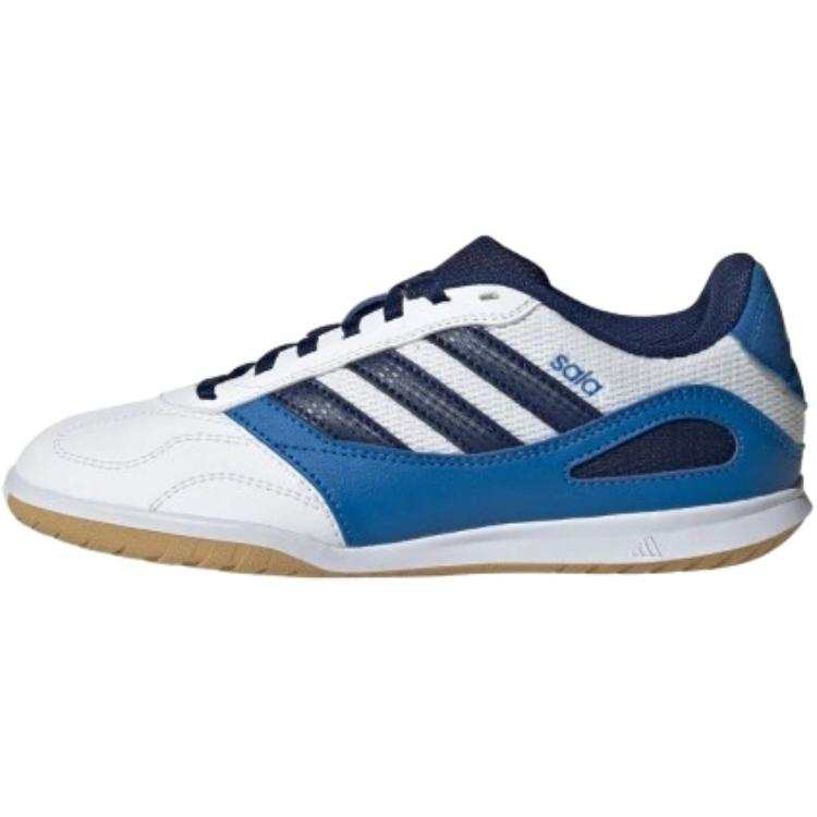 Adidas Adidas Super Sala Slip Resistant Abrasion Resistant Slip Resistant Abrasion Resistant Low top Kids' Soccer Shoes Blue