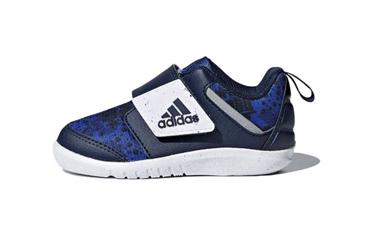 Adidas Adidas Fortaplay Ac I Slip Resistant And Breathable Low top Toddler Shoes Blue White Infant And Toddler