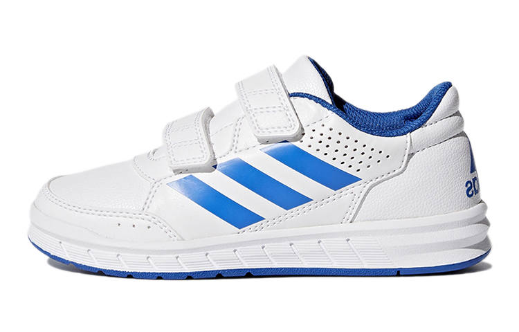 Adidas Adidas Altasport K Abrasion Resistant Low top Kids' Skateboarding Shoes White Blue Kids'