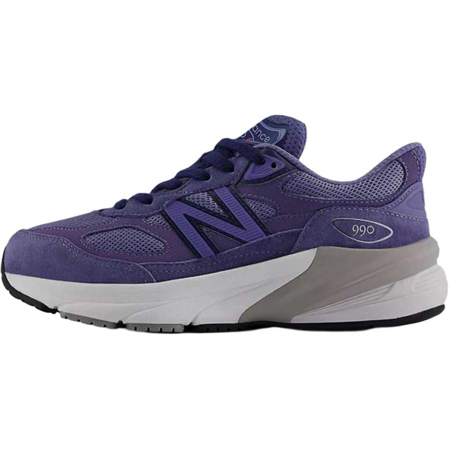 New Balance New Balance NB 990 V6 Abrasion Resistant Abrasion Resistant Low top Kids' Running Shoes Marine Purple Teenagers