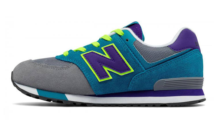 New Balance New Balance NB 574 Low top Kids' Running Shoes Gray Blue Teenagers