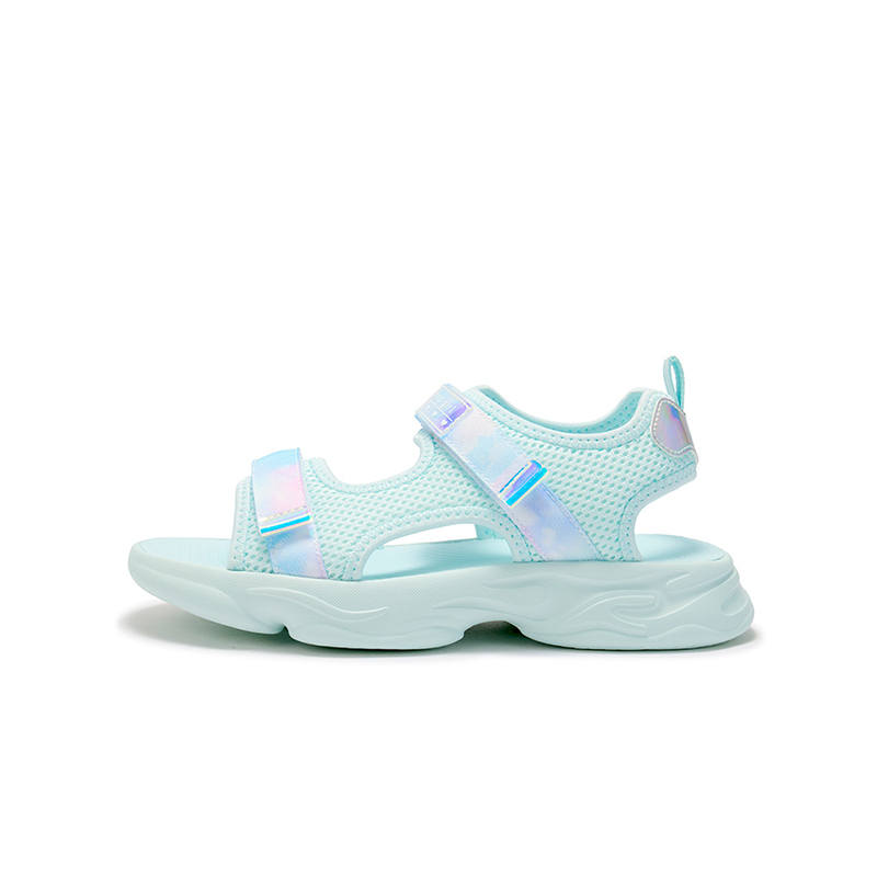 XTEP Slip Resistant, Abrasion Resistant, Breathable Low top Sandal Cloud Peak Blue Kids'