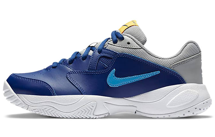 Nike Nike Court Lite 2 Slip Resistant Cushioning Slip Resistant Cushioning Kids' Training Shoes Blue Gray Kids'