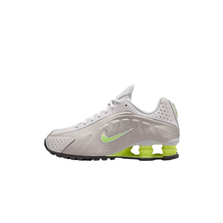 Nike Nike Shox R4 Running Shoes Gray Green Unisex