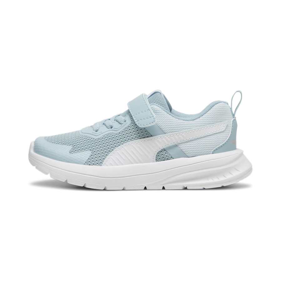 PUMA Abrasion Resistant Breathable Lightweight Cushioning Low top Kids' Running Shoes Blue White Pre school