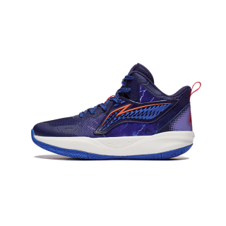 Li-Ning YOUNG Li Ning YOUNG Mid top Basketball Shoes Starlight Blue Unisex