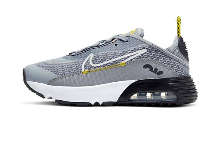 Nike Nike Air Max 2090 Kids Lifestyle Shoes Gray Black Children Aged 3 7 Years Old