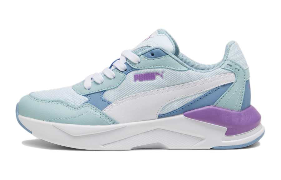 PUMA X Ray Speed Lite Kids Lifestyle Shoes Blue White Purple Teenagers