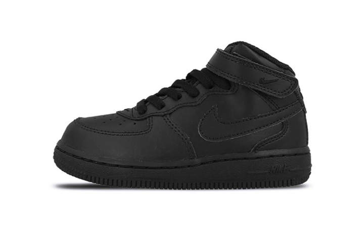 Nike Nike Air Force 1 Mid Black Black TD
