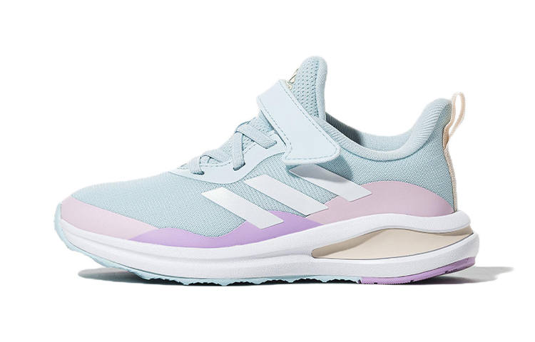 Adidas Adidas Fortarun Sport Comfortable Slip Resistant, Abrasion Resistant, Breathable Low top Kids' Running Shoes Blue Pink