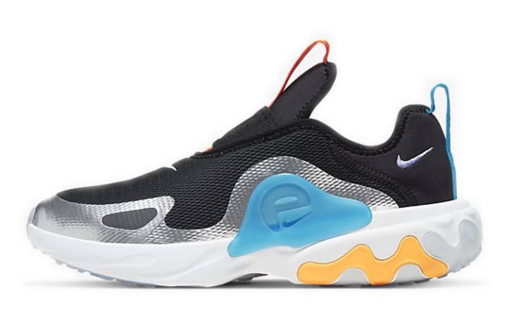 Nike Nike React Presto Extreme Black Laser Orange GS