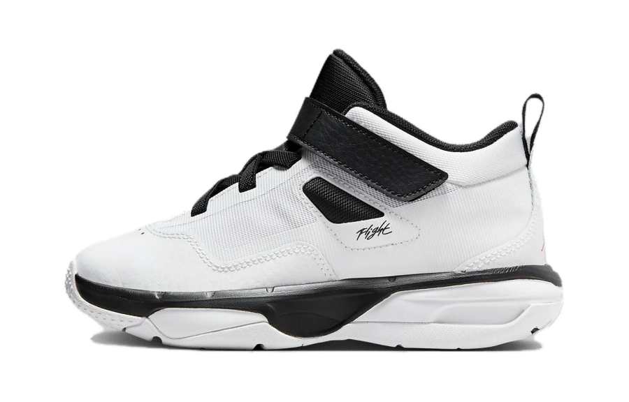 Jordan Jordan Stay Loyal 3 Mid top Kids' Running Shoes White Black Children Aged 3 7 Years Old