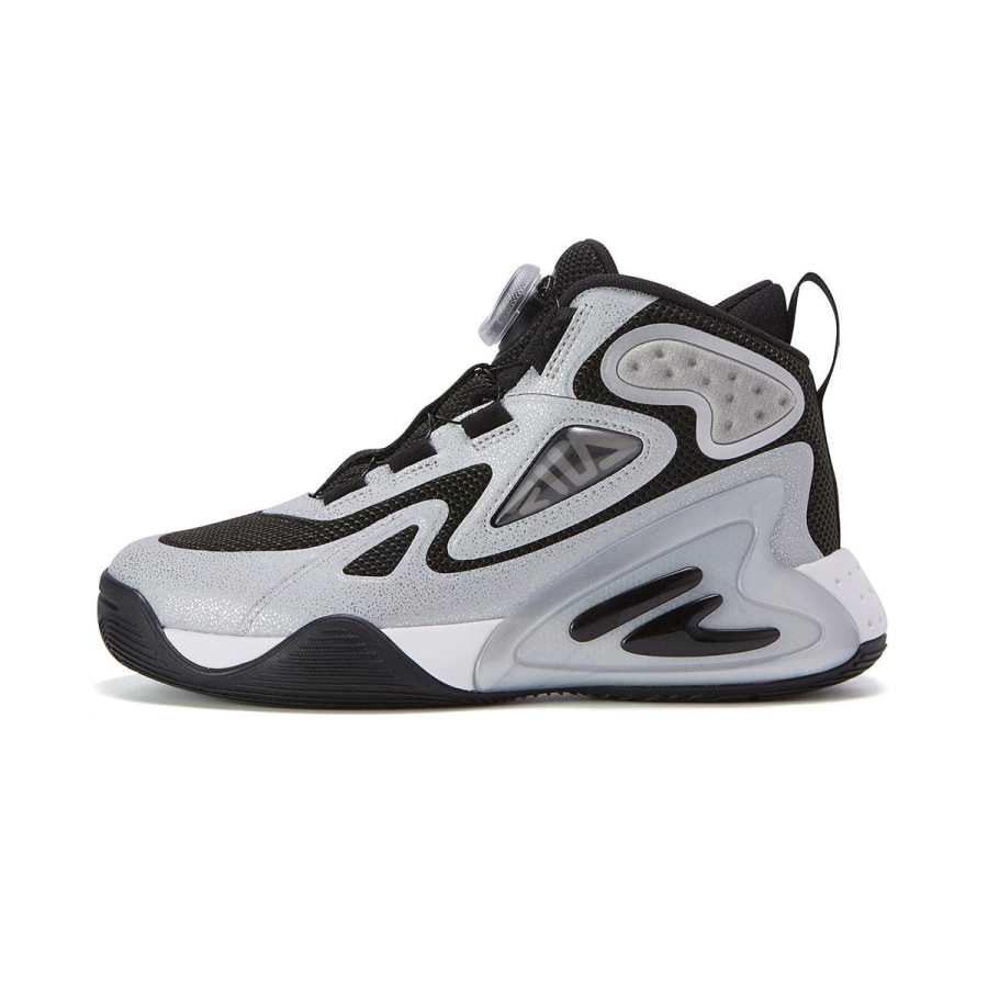 FILA KIDS BOA Abrasion Resistant Support Abrasion Resistant Support Mid top Children's Basketball Shoes