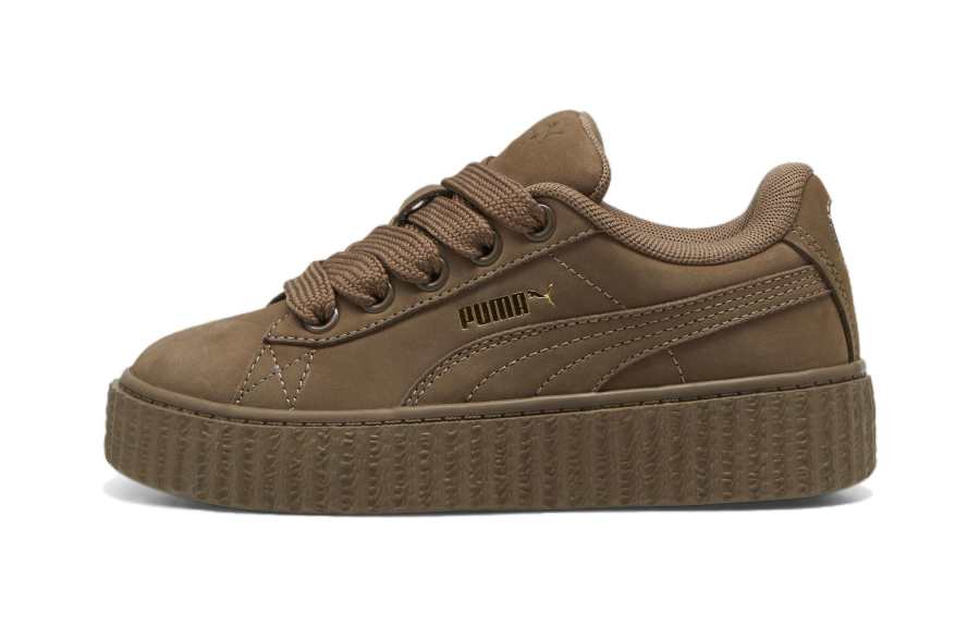 Puma Fenty X Creeper Phatty Little Kid 'Earth Tone Pack - Totally Taupe'