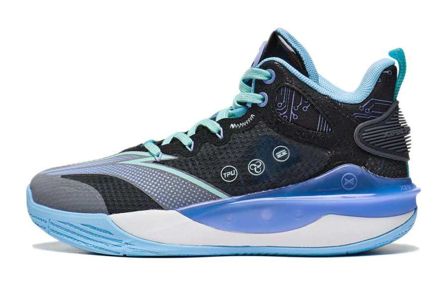 Li-Ning YOUNG Li Ning YOUNG Avant Garde Power TEAM 3.0 Fabric Cushioning Abrasion Resistant Rebound Breathable Mid top