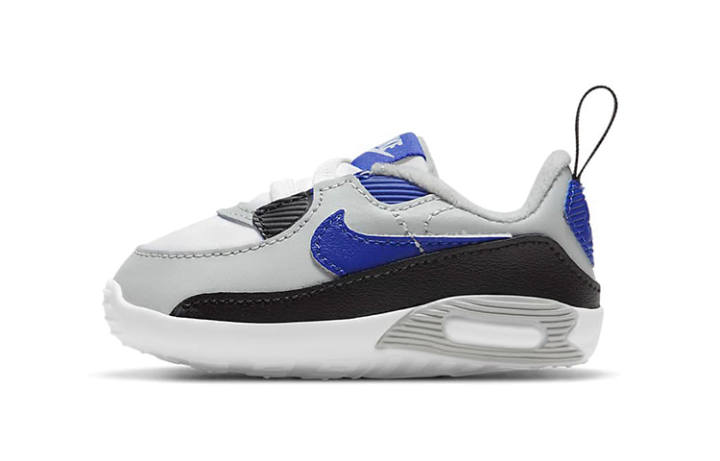 Nike Nike Air Max 90 Cot Low top Toddler Shoes Gray Blue Black Infant And Toddler