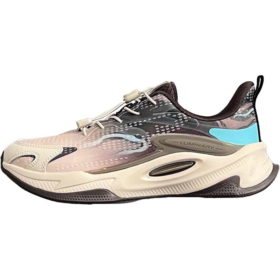 Li-Ning YOUNG Li Ning YOUNG Cushioning, Wear Resistant Low top Kids Lifestyle Shoes Taupe Kids'