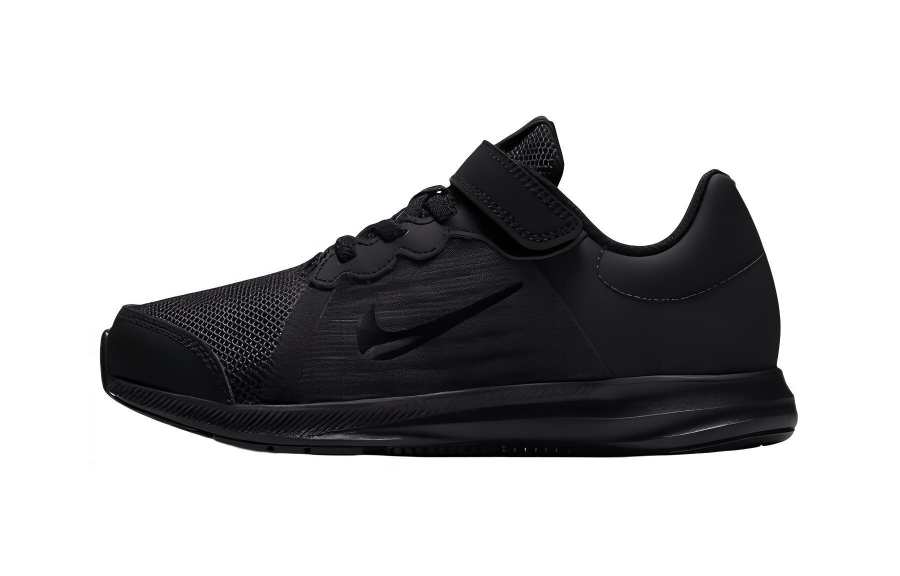 Nike Nike Downshifter 8 GS Abrasion Resistant Low top Kids' Running Shoes Black Children Aged 3 7 Years Old
