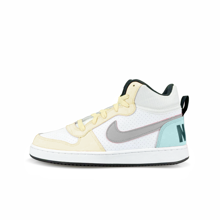 Nike Nike Court Borough Mint Butter Synthetic Leather Slip Resistant Cushioning Breathable Abrasion Resistant