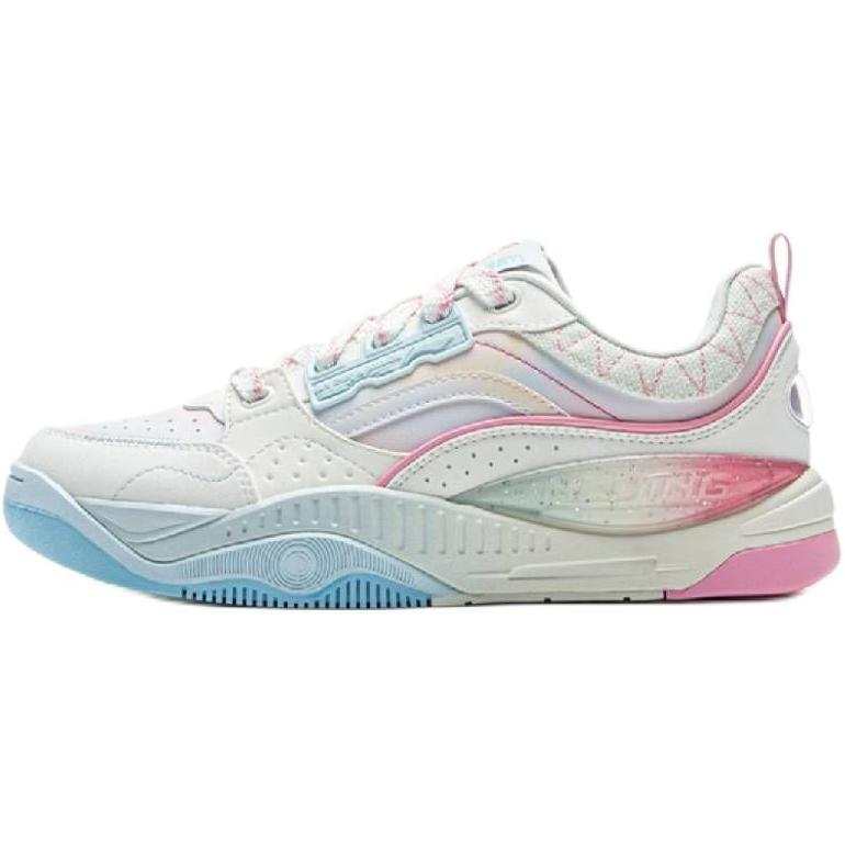 Li-Ning YOUNG Li Ning YOUNG Sportlife Low top Casual Shoes Ivory/Light Sky Blue