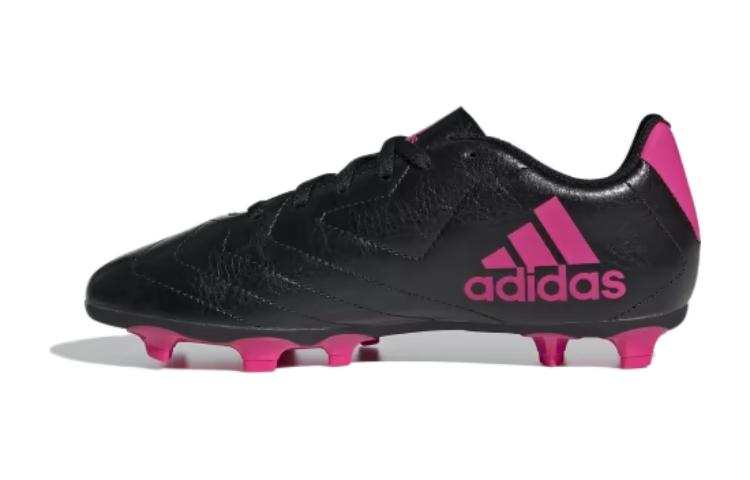 Adidas Adidas GOLETTO VII Abrasion Resistant Abrasion Resistant Low top Kids' Soccer Shoes Black Pink Kids'