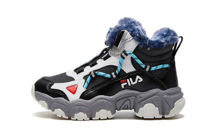 FILA KIDS Fleece Lined Thermal Slip Resistant Abrasion Resistant Kids' Boots Children Aged 3 7 Years Old