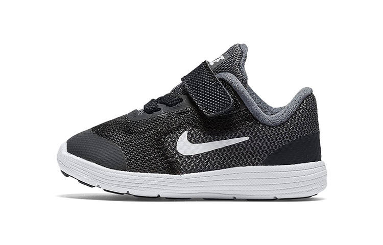 Nike Nike REVOLUTION 3 Casual Low top Toddler Shoes Black Gray Infant And Toddler