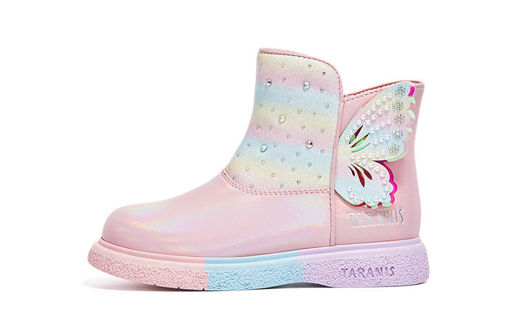 TARANISMETA Slip Resistant Thermal Slip Resistant Thermal Kids' Boots Pink Kids'