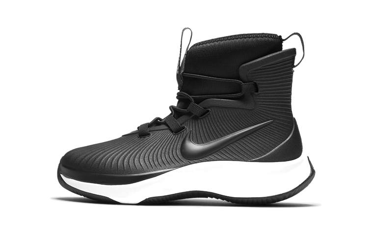 Nike Nike High top Kids' Outdoor Shoes Black Children Aged 3 7 Years Old