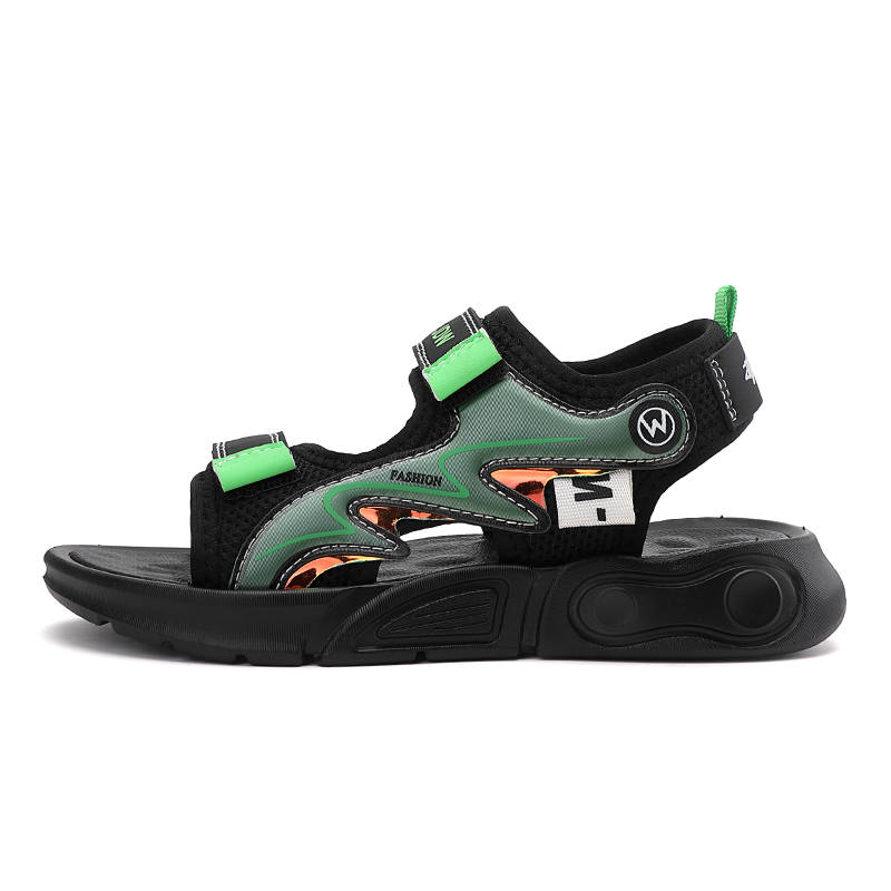 LONGDUIZHANG Mesh Slip Resistant, Abrasion Resistant, Breathable, Lightweight Cushioning Low top Sandal Kids'