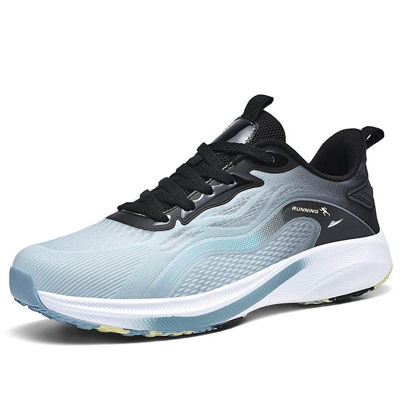 KUDING Cushioning Breathable Coverage Lightweight Rebound Running Shoes Men's