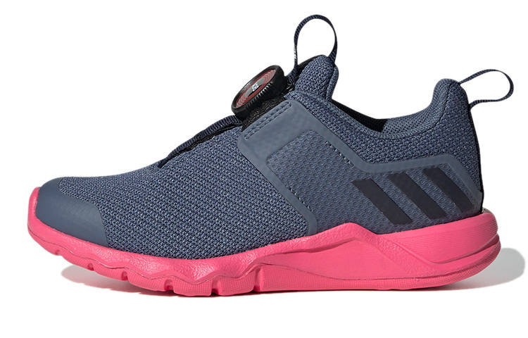 Adidas Adidas Breathable Low top Kids' Running Shoes Blue Pink Kids'