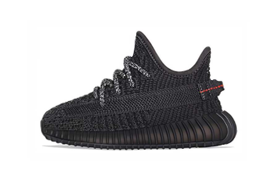 Adidas Originals Adidas Yeezy Boost 350 V2 Black Infants Non-Reflective
