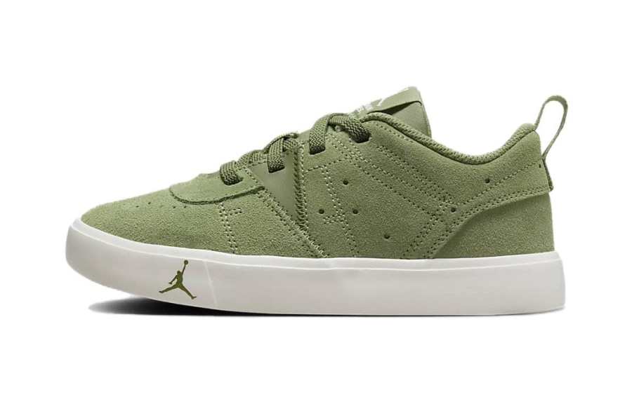 Jordan Jordan Series ES ALT PS Anti Slip, Slip Resistant Low top Kids' Skateboarding Shoes White Green