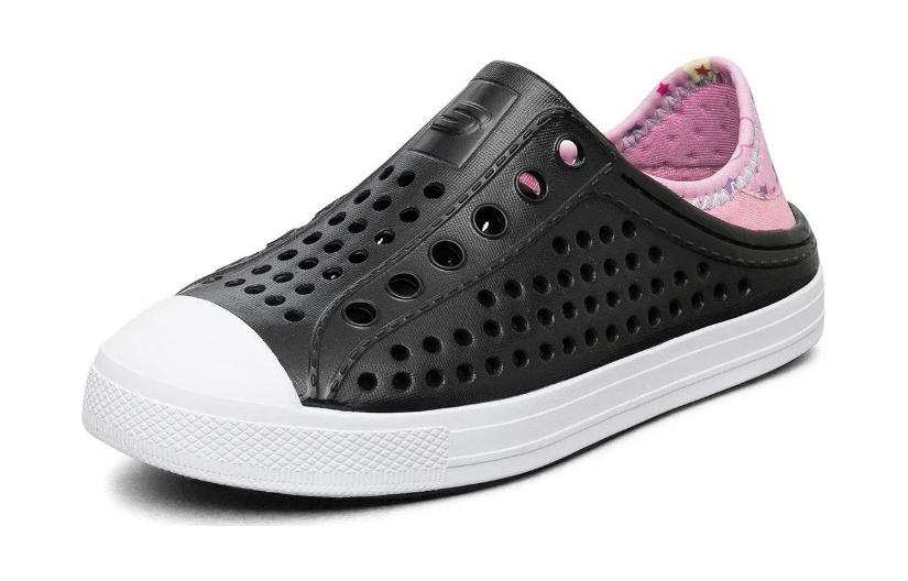 Skechers Foamies Abrasion Resistant Breathable Abrasion Resistant Breathable Children's Sandals Black Kids'