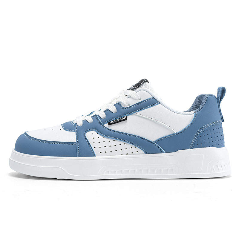 HOBIBEAR Synthetic Leather Lightweight Low top Skateboard Shoes Men's