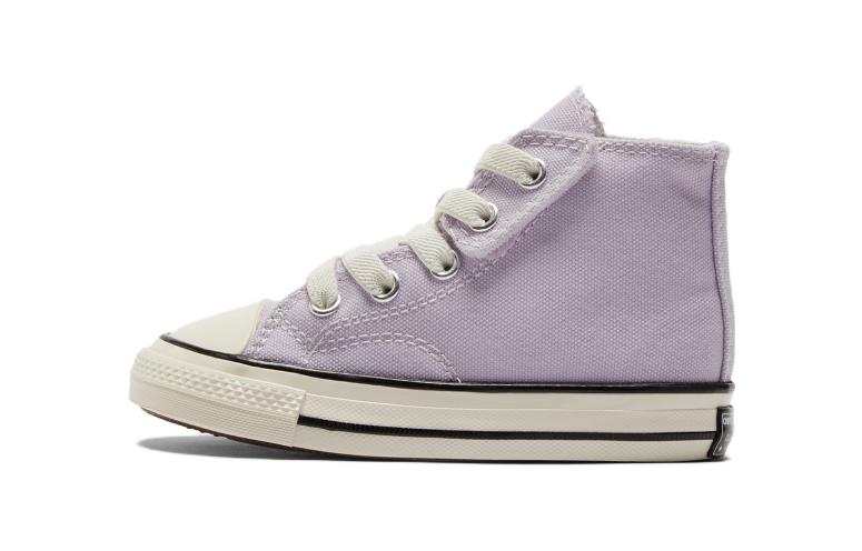 Converse Chuck 70s Chuck 70 1V Abrasion Resistant High top Toddler Shoes Purple White Infant And Toddler